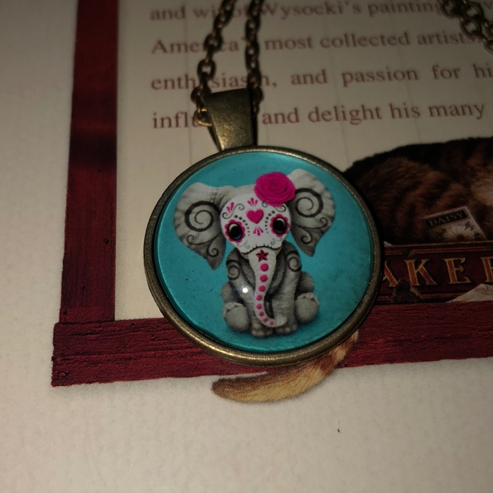 🌸Sugar skull necklace 🌸